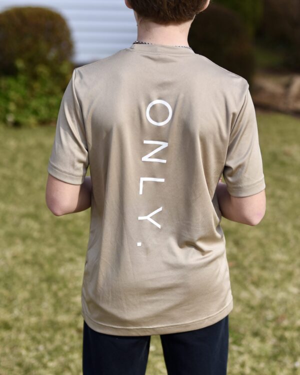 BSBL ONLY. T-shirt rear view
