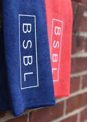 Blue and Red BSBL ONLY. Performance Sports Towel
