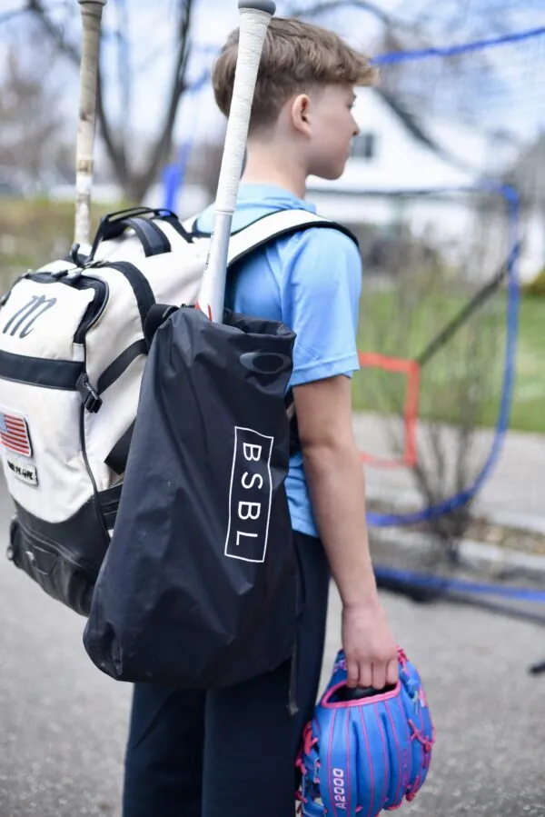 BSBL Only. Oakley dry bag can be carried easily with a normal baseball backpack (sold separately)