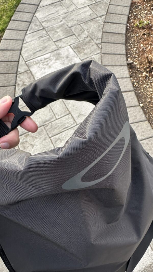 Oakley Waterproof Practice Bag (closed)