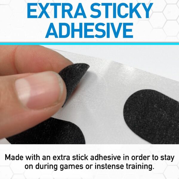 Franklin Eye Black Stickers. Made with an extra sticky adhesive in order to stay on during games or intense training