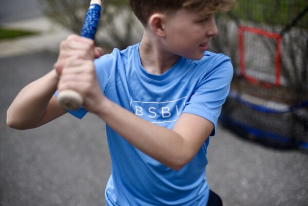 BSBL Only. t-shirt in blue
