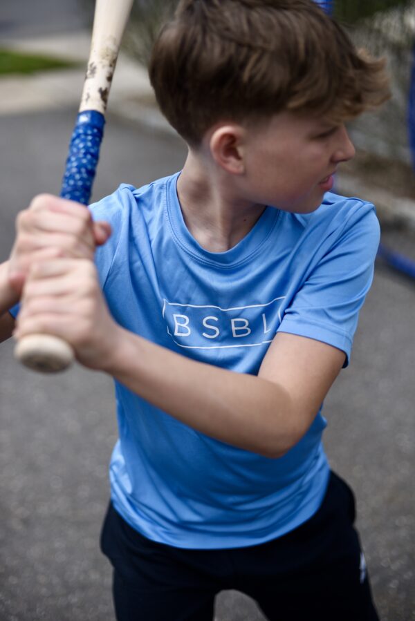 BSBL Only. t-shirt in blue