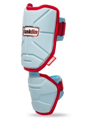 PRT Protective Elbow Guard in Carolina Blue and Red