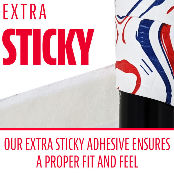 Franklin Gator Grip Bat Tape (USA). Extra sticky adhesive ensures a proper fit and feel.