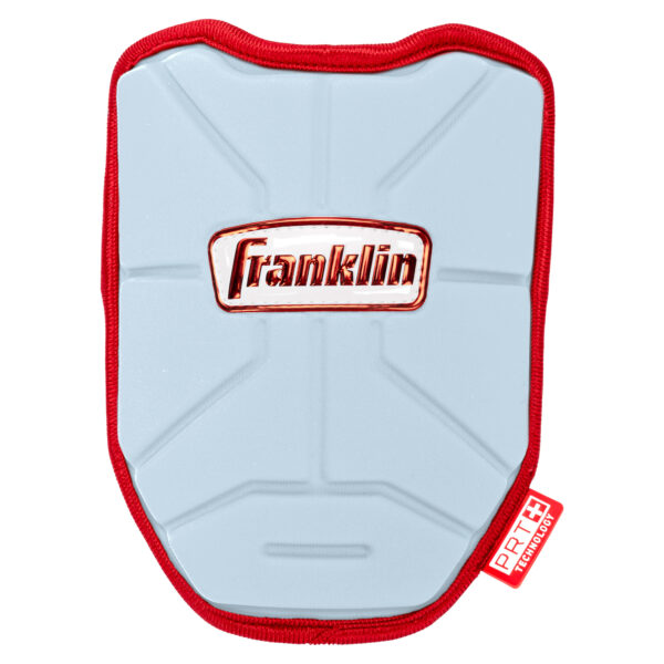 PRT Protective Elbow Guard in Carolina Blue and Red