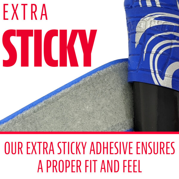 Franklin Gator Grip Bat Tape (Blue). Our extra sticky adhesive ensures a proper fit and feel.