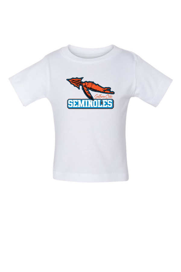 Infant white tee (front)