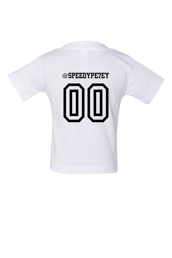 Infant white tee (back)