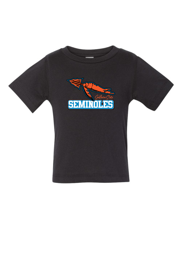 Infant black tee (front)