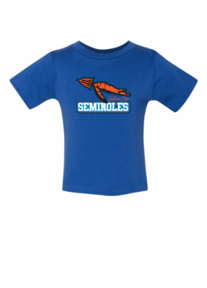 Infant blue tee (front)