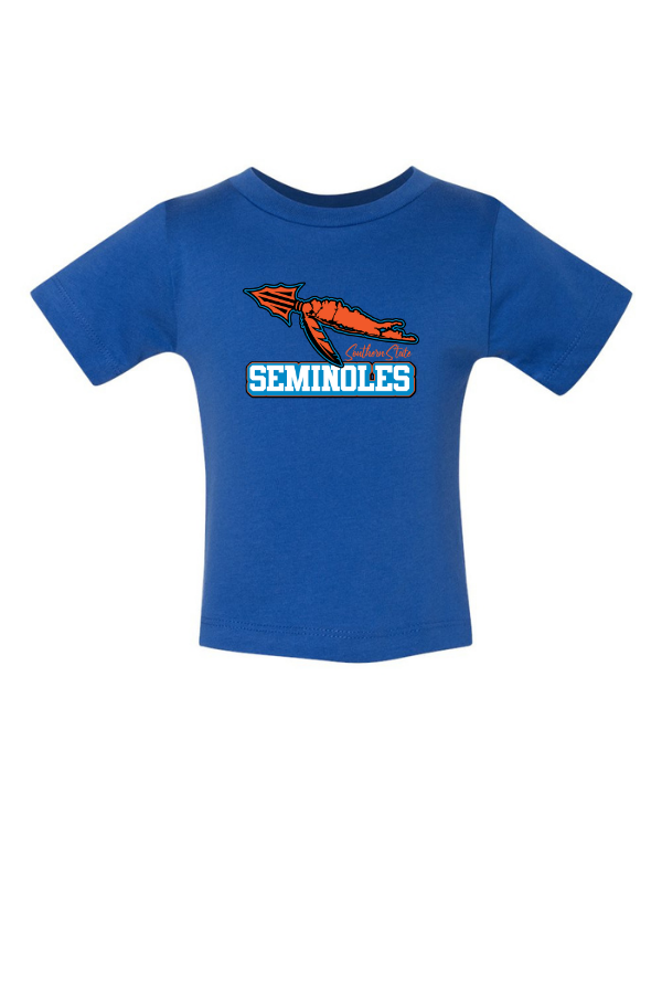 Infant blue tee (front)