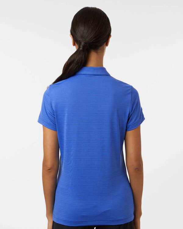 Adidas White Womens Polo (back)