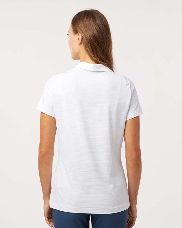 Adidas White Womens Polo (back)